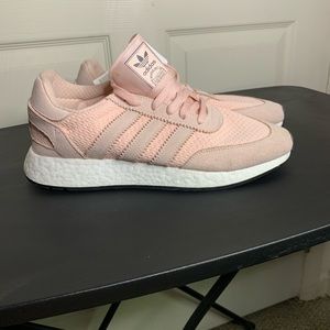 Pink Adidas shoes